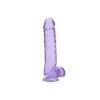 Realrock By Shots Realistiškas dildo su kamuoliukais - 10""""/ 25,4 cm