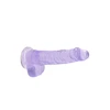 Realrock By Shots REALROCK Crystal Clear 17cm Intimate Machine with Sturdy Suction Base