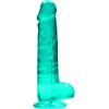 Realrock By Shots Realrock Dildo long veny su stiprus siurbtukas varpos 21cm