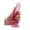 Realrock By Shots REALROCK Crystal Clear 7" Transparent Model with Suction Cup, 19 cm