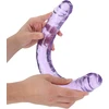 Realrock By Shots REALROCK Crystal Clear Double Model 45 cm - Transparent Intimate System
