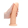 Realrock By Shots Realrock silikoninis dildo be kamuoliukų - 22,8 cm - minkštas