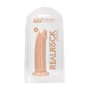 Realrock By Shots Realrock silikoninis dildo be kamuoliukų - 22,8 cm - minkštas