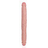 Realrock By Shots RealRock Slim Double Ended Model 12" / 30.5 cm - Flesh Tone, Flexible Design