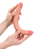 Realrock By Shots RealRock Slim Double Ended Model 12" / 30.5 cm - Flesh Tone, Flexible Design