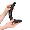 Realrock By Shots RealRock Slim Double Ended 14'' Intimate Machine Juodas Flexible 35.6cm