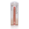 Realrock By Shots RealRock Slim Double Ended Model 12" / 30.5 cm - Flesh Tone, Flexible Design