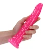 Realrock By Shots Lieknas tikroviškas dildo su siurbimo taurele – švyti tamsoje – 9'' / 22,5 cm
