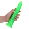 Realrock By Shots RealRock Glow Slim Intimate Machine with Suction Cup 22.5cm Žalias