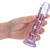 Realrock By Shots RealRock Crystal Clear Intimate Model 6" with Suction Base Transparent