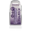 Realrock By Shots RealRock Crystal Clear Intimate Model 6" with Suction Base Transparent