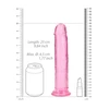 Realrock By Shots Tiesus tikroviškas dildo su siurbimo taurele – 9'' / 23