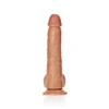 Realrock By Shots Realrock Didelis tikroviškas styguotas dildo su siurbtuku 28 cm
