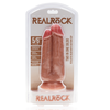 Realrock By Shots RealRock Intimate Dual-Ended Model 5/6 - 12.7/15.2 cm - Natural Tone