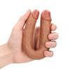 Realrock By Shots RealRock U-Shaped Double Model 12.7 cm Tan - Dual-Ended System