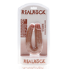 Realrock By Shots RealRock U-Shaped Double Model 12.7 cm Tan - Dual-Ended System