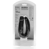 Realrock By Shots U Shaped Double Dildo 12,7 cm - Juodas