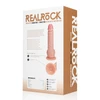 Realrock By Shots Vibrating and Thrusting Straight Cock with Balls - 8" / 20,5 cm - Flesh