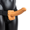 Realrock By Shots RealRock Vibrating Hollow Strap-On 18cm - Adjustable Harness System