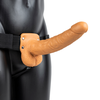 Realrock By Shots RealRock Vibrating Hollow Strap-On System 23 cm with Adjustable Harness