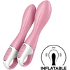 „Satisfyer“ pripučiamas vibratorius su oro pompa
