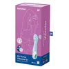 Satisfyer Air Pump Vibrator 5+ šviesiai mėlynas pompinis vibratorius