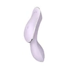 „Satisfyer SATISFYER_Curvy Trinity 2“ oro pulsuojantis vibratorius, violetinis