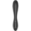 Satisfyer Dazzling Crystal 1 by Dream Toys - Juodas Glass Artistic Pleasure Tool
