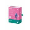 Satisfyer Duelist Adjustable Silicone Ring with 12 Modes, Juodas