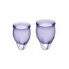 Satisfyer Menstruacinė taurelė Pasijauskite savimi patenkinti (violetinė)