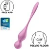 „SATISFYER LOVE BIRDS 1 CONNECT“ PROGRAMĖLĖ ROŽINĖ