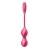 „SATISFYER LOVE BIRDS 2 CONNECT“ PROGRAMĖLĖ RAUDONA