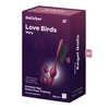 Satisfyer Love Birds Vary Vibrating Exercise Balls Wine Raudona App-Controlled