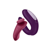 Satisfyer MAIŠELIO MAIŠELIS Partner Box Sexy Secret Panty Vibrator + Double Joy Partner Vibratoriaus vibratoriaus rinkinys