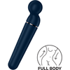 Stimuliuojantis masažuoklis Satisfyer Planet Wand-er Wand Vibrator Mėlyna + Rose Gold