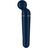 Stimuliuojantis masažuoklis Satisfyer Planet Wand-er Wand Vibrator Mėlyna + Rose Gold