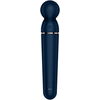 Stimuliuojantis masažuoklis Satisfyer Planet Wand-er Wand Vibrator Mėlyna + Rose Gold