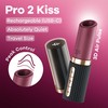 Satisfyer Pro 2 Kiss Air Pulse System Travel Size Rožinė