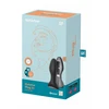 Satisfyer Rotator Plug 2+ Vibrating Plug App-Controlled Silicone Juodas
