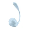 SATISFYER Glotnus Petalas su programėle Šviesiai Mėlyna