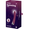 SATISFYER SPINNING VIBE 1 RAUDONA