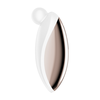 Satisfyer Spot On 2 Lay-On Vibrator Baltas, 12 Modes, Soft Silicone