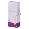 Satisfyer Triple Oh Light Rožinė daugiafunkcis vibratorius