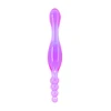 Nezatříděno You2Toys Jelly Beads &amp; Plug Dual-Sided Intimate Trainer Clear