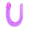 Seven creations dvigubas analinis vaginalinis dildas, dvipusis, 30 cm