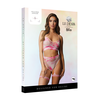 Shots Leg Avenue Tie-Dye Bra &amp; High Waist Set with Garters + Eye Bling, One Size