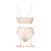 Shots Obsessive 2-Piece Bra Set with Garters Rožinė One Size S-XL
