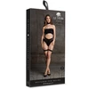 Shots Obsessive Ananke XII Three-Piece Set with Choker, Bandeau &amp; Garters, One Size