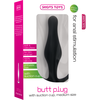 Shots Sinner Gear Anal Model Medium with Handle - 11.7 cm, 3.3 cm Wide