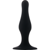 Shots Sinner Gear Silicone Plug Small with Suction Base Juodas 11.7 cm